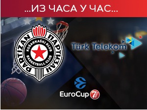 Убедљив тријумф Партизана против Турк Телекома