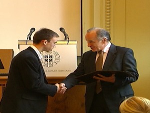 Теодор фон Бург поново у Математичкој гимназији, Оксфорд заменио за професуру