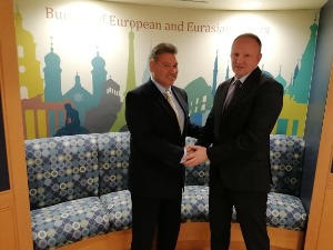 Ђилас са Ескобаром у Вашингтону