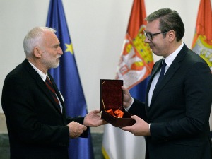 Вучићу уручен Велики крст вожда Ђорђа Стратимировића