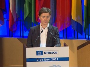 Брнабић: Самопроглашеној држави Косово нема места у Унеску