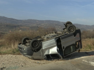 Преврнуо се комби са мигрантима код Пирота – двоје погинулих, ухапшен осумњичени возач