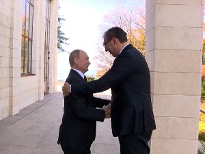 Путинoва порука Вучићу у Сочију о гасу: Наћи ћемо прихватљиво решење