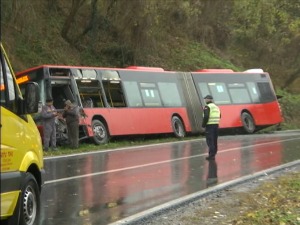 Пријава против возача који је ударио у аутобус код Умке, како је дошло до удеса