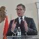 Вучић о блокади путева: Реакција полиције била је таква да све прође мирно