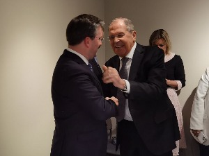 Селаковић са Лавровом o односима Србије и Русије