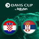 Србија против Хрватске игра за финале Дејвис купа