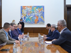 Вучић са амбасадором Ирана: Интерес две земље је развој сарадње