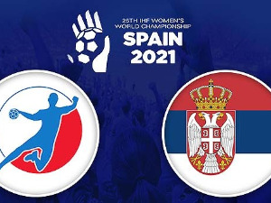 Рукометашице Србије против Рускиња за прво место у групи