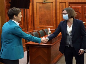 Брнабић и помоћница администратора УНДП о дигиталној и зеленој трансформацији у Србији