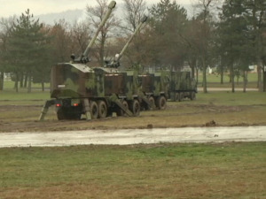 Приказ дивизиона хаубица "Нора Б-52" у Нишу