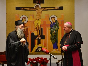 Порфирије посетио Хочевара и обишао радове на Маријануму