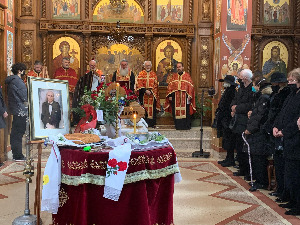 Последњи поздрав великом српском добротвору Слободану Павловићу