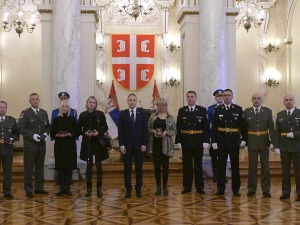 Стефановић уручио медаље поводом Дана државности и Војске Србије