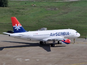 Полетео први авион на линији Краљево–Истанбул