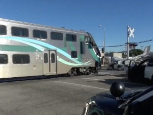 Калифорнија, судар воза и авиона 