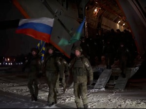 Руски војници из контингента ОДКБ вратили се из Казахстана