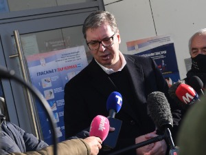 Вучић: Одлука Приштине да не дозволи Србима са КиМ да гласају није изненађење