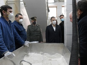 Стефановић обишао "Прву искру" у Баричу