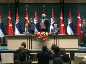 Вучић и Ердоган у Анкари: Сарадња Србије и Турске одлична, важно очување мира и стабилности