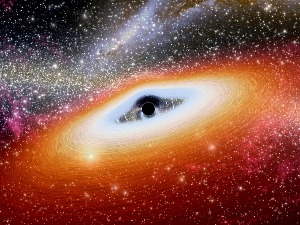 Откривена црна рупа која не једе, већ рађа звезде