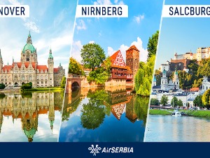 Ер Србија од јуна уводи летове до Хановера, Нирнберга и Салцбурга