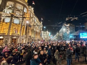 Протест против загађења ваздуха у Београду