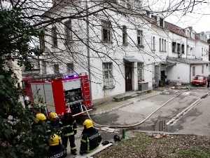 Пожар у кругу Инфективне клинике, једна особа страдала