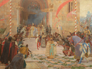 „Крунисање цара Душана“ Паје Јовановића у новом руху поново пред публиком