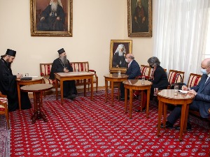 Патријарх Порфирије са Пичом: Увек смо за дијалог, сваког човека видимо као брата