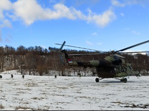 "Грифони" и "соколови" решавали тактичке и ватрене задатке у зимским условима