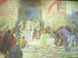 Рестаурирано ремек-дело „Крунисање цара Душана“ свечано представљено у Народном музеју