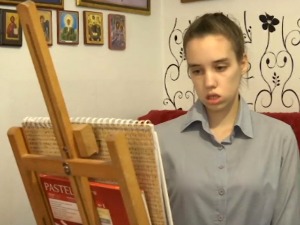 Какве су слике талентоване девојке која  болује од дистрофије мишића