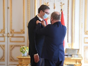 Вучић у посети Монаку, уручен му орден Светог Шарла