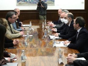 Вучић са амбасадорима земаља Квинте, детаљи састанка у наредних 36 сати