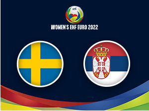 Рукомет (ж) - Кв. за Еп 2022: Шведска - Србија