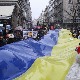 Београд, протест против рата у Украјини