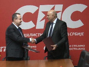 СПС и Демократска унија Рома потписали споразум о сарадњи СПС и Демократска унија Рома потписали споразум о сарадњи