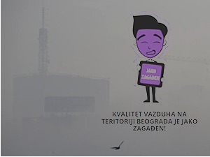 Ваздух у више градова Србије јутрос јако загађен, падала пустињска киша