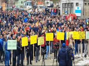 Протест у Штрпцу због недавних хапшења