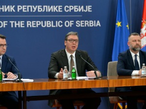 Вучић: Очекујем да Квинта јасно осуди понашање Приштине, не смемо да упаднемо у клопку