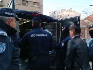 Чланови организације "Достојни Србије" упали у зграду РТС-а