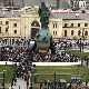 Протест пијачних продаваца против фискалних каса