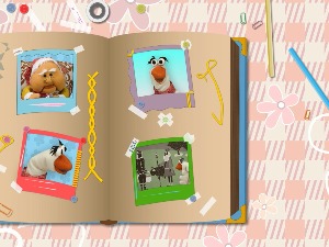 Гуска Барбара и њена бака Ката - Корпа са круном