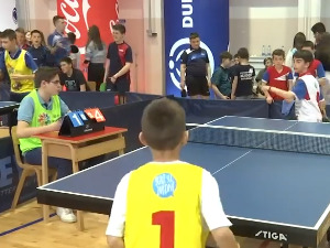Спортске игре младих у Босилеграду, на Светски дан стоног тениса