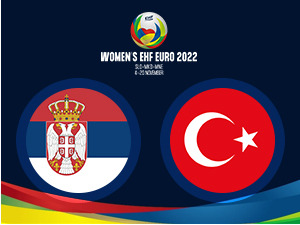 Рукомет (ж) - Кв. за ЕП 2022: Турска - Србија