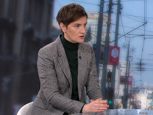 Брнабићева за РТС: Ништа није договорено, против смо санкција Русији, поштујемо интегритет Украјине