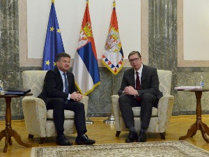 Вучић и Лајчак о наставку дијалога Београда и Приштине