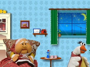 Гуска Барбара и њена бака Ката - Клот фркет лав