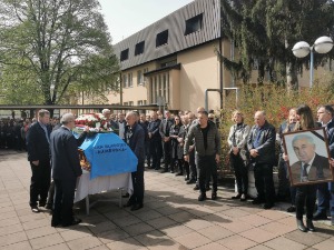 Сахрањен Радош Миловановић, директор фабрике "Милан Благојевић–Наменска"